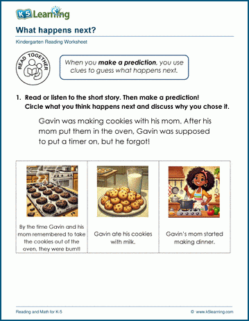 Predictions worksheet
