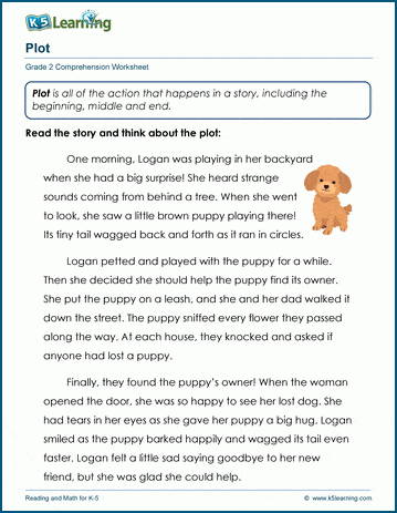 Story elements: Plot worksheet
