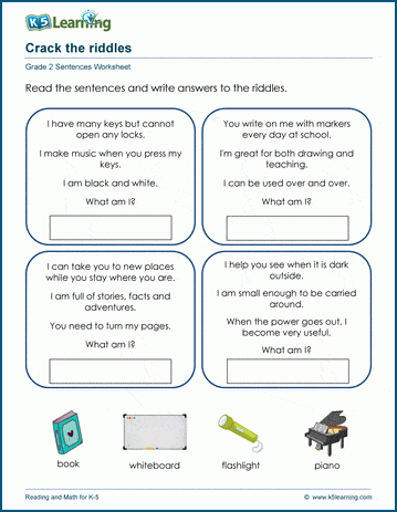 Figure out the riddle worksheet