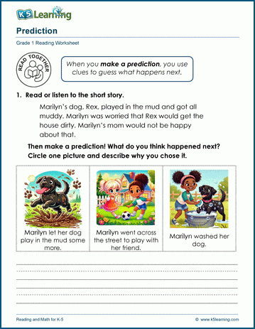 Sample Prediction Worksheet
